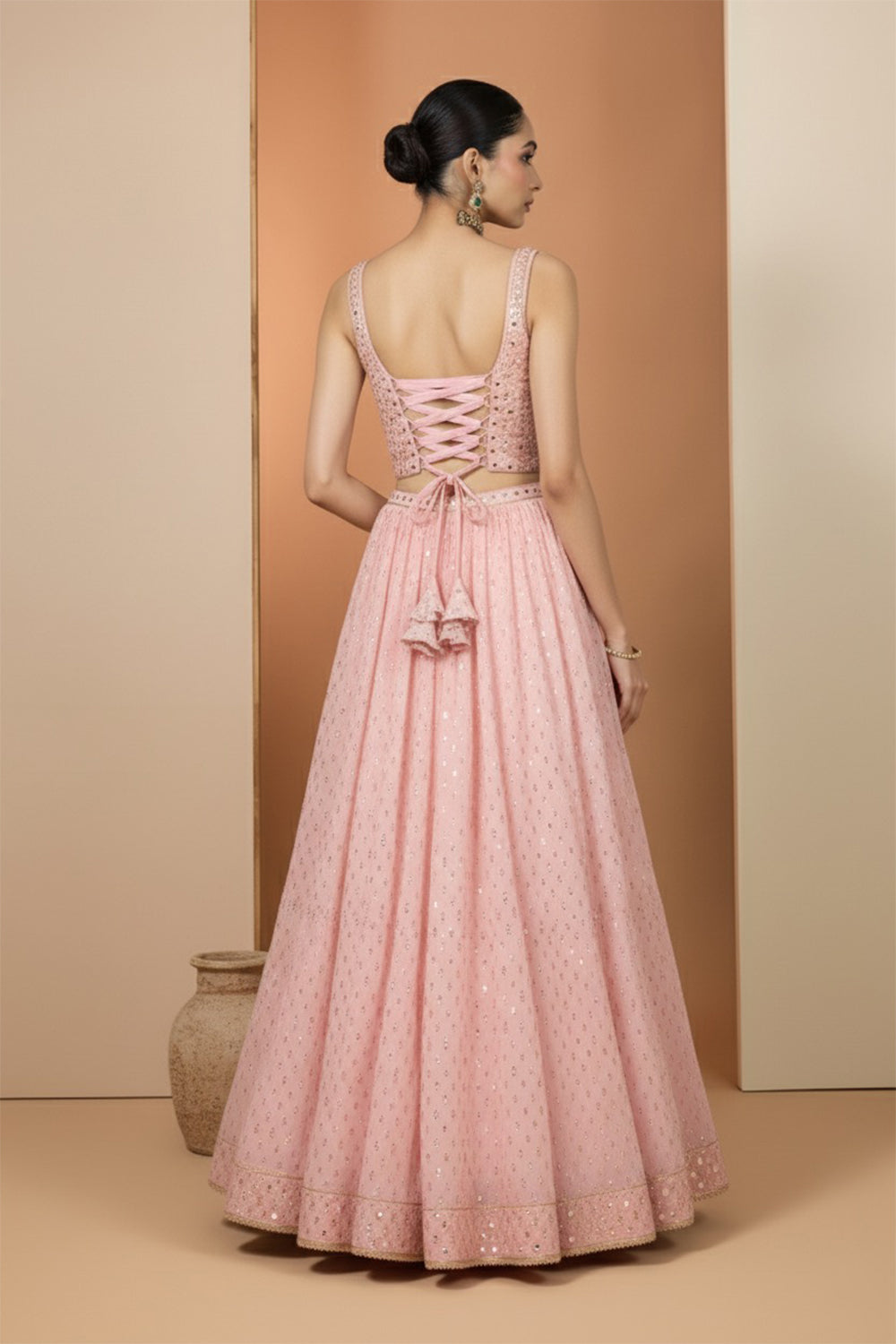 Pink Lehenga Set