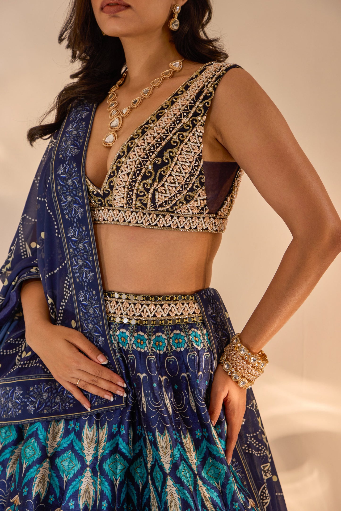 Agastha Lehenga Set