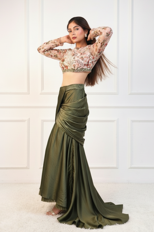 Drape Skirt & Top