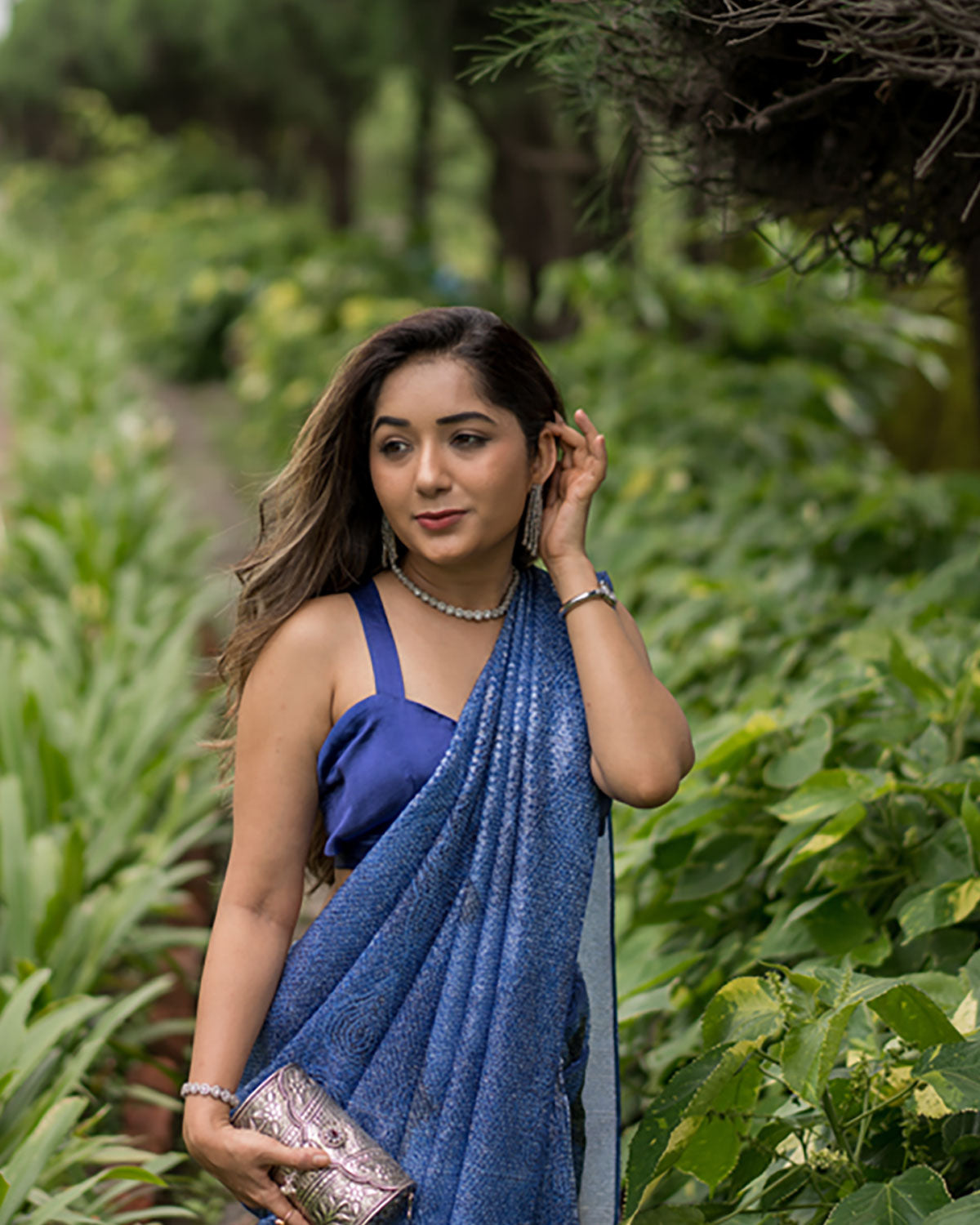 Azure Saree