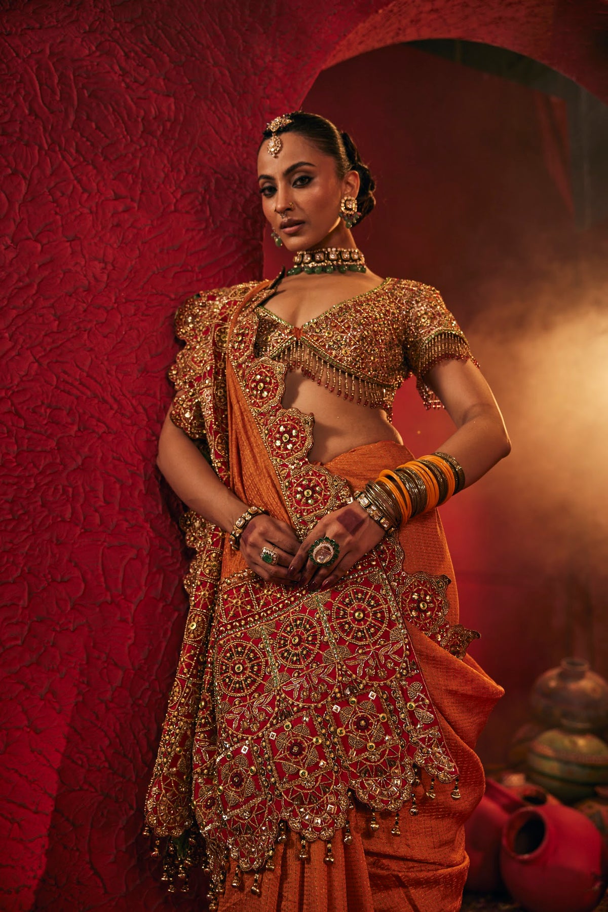 Suraiya — Saree Set by Payal and Zinal