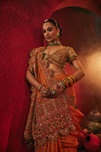 Suraiya — Saree Set by Payal and Zinal