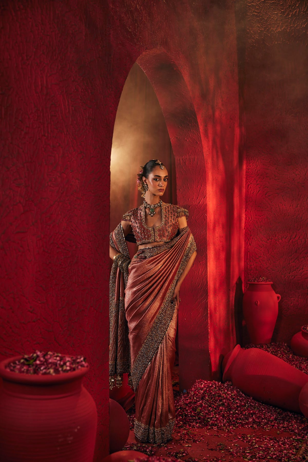Annika — Saree Set by Payal and Zinal