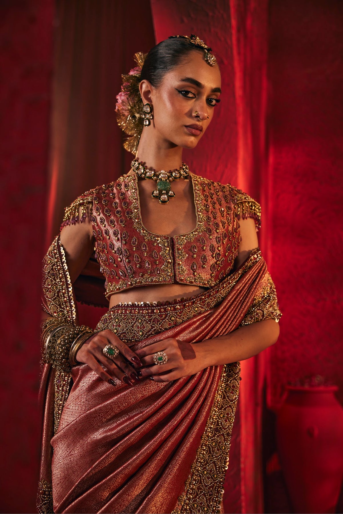 Annika — Saree Set by Payal and Zinal