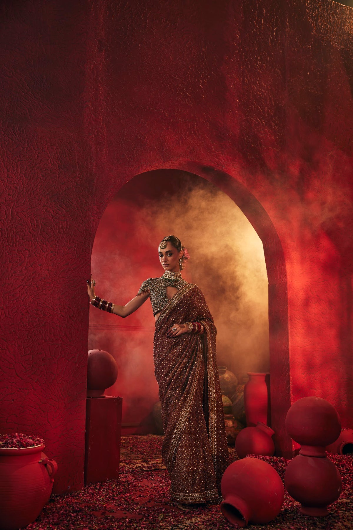 Ghera — Saree Set by Payal and Zinal