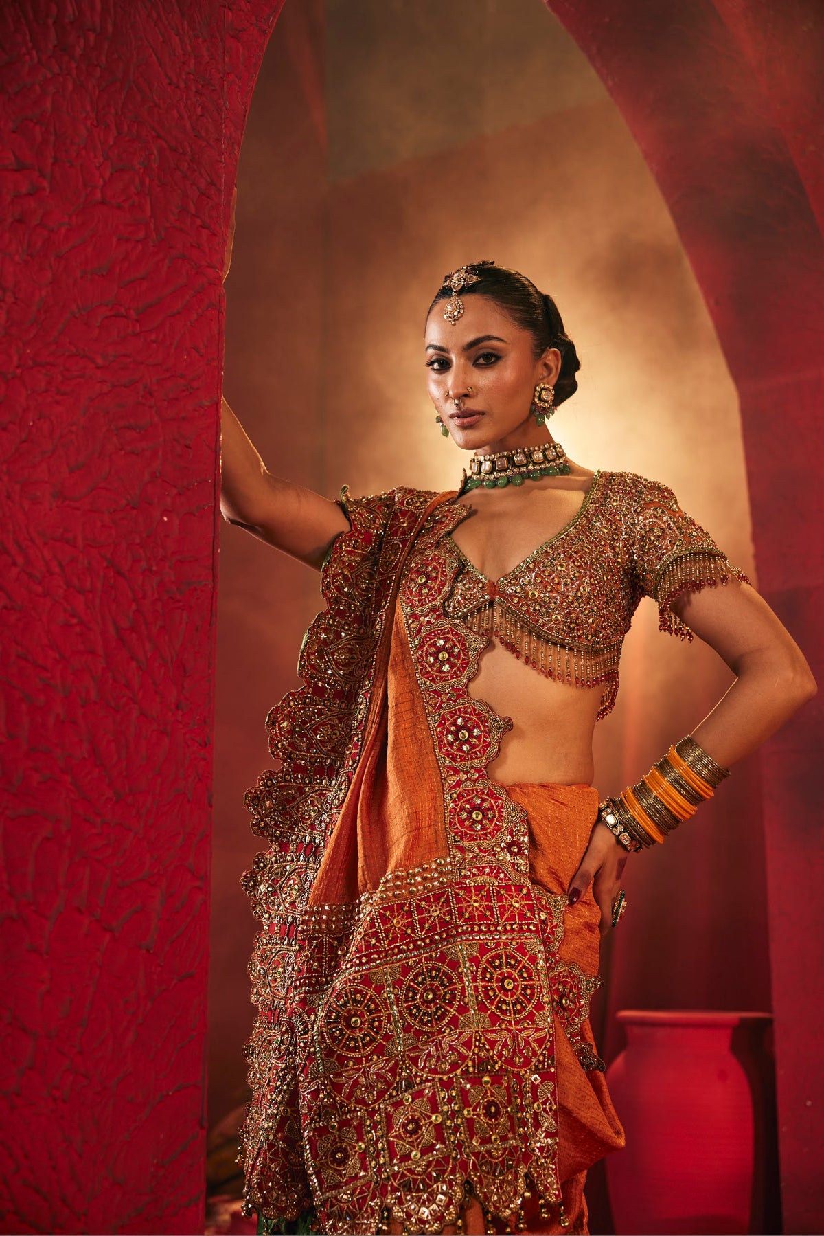 Suraiya — Saree Set by Payal and Zinal