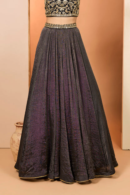 Black Lehenga Set