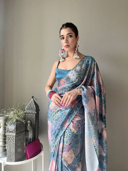 Ocean Saree