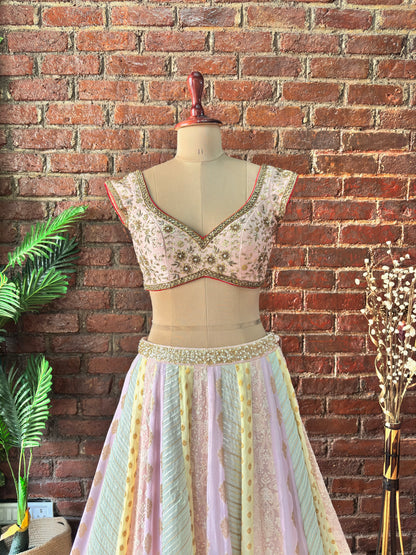 Multipanel Sharmily lehenga set