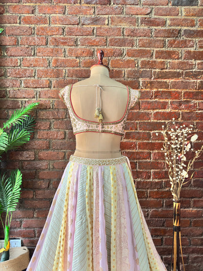 Multipanel Sharmily lehenga set