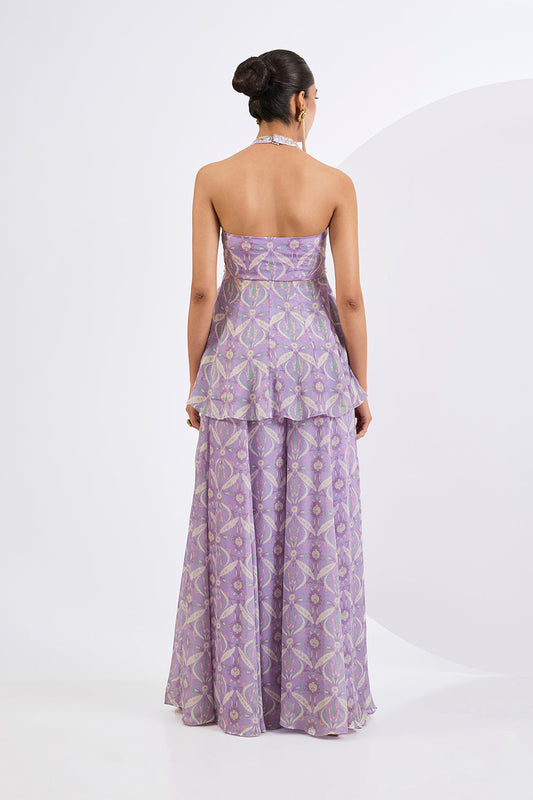 Lilac Sharara Set