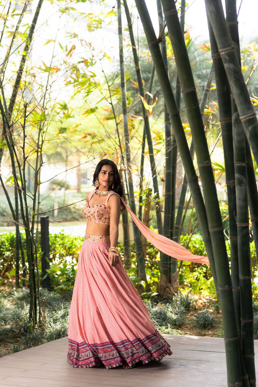 Tori Lehenga Set