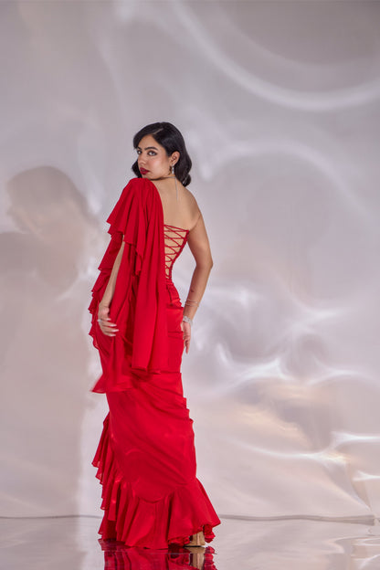 Scarlett Saree Set