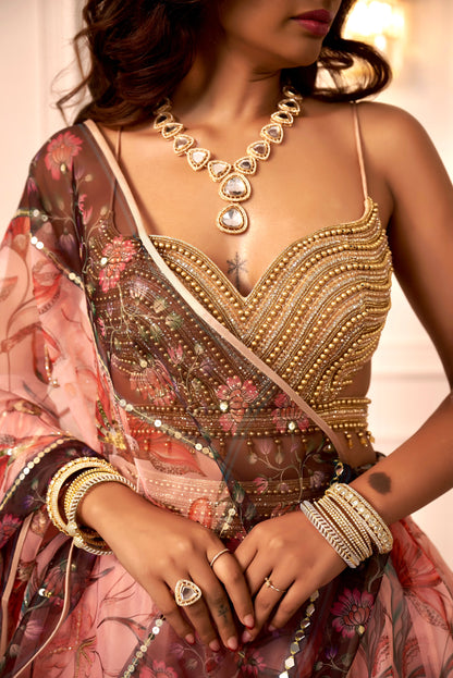 Kusha Lehenga Set