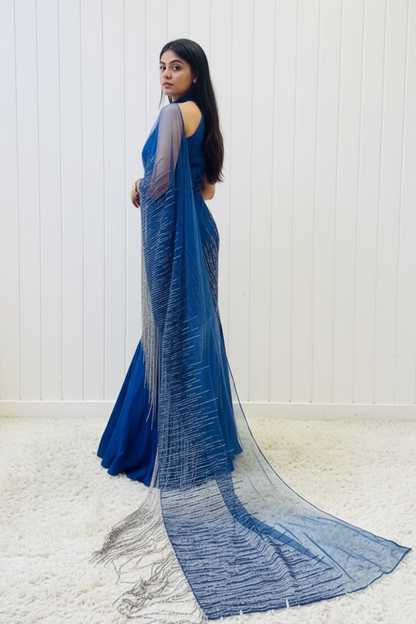 Fish Cut Skirt,Top,Drape