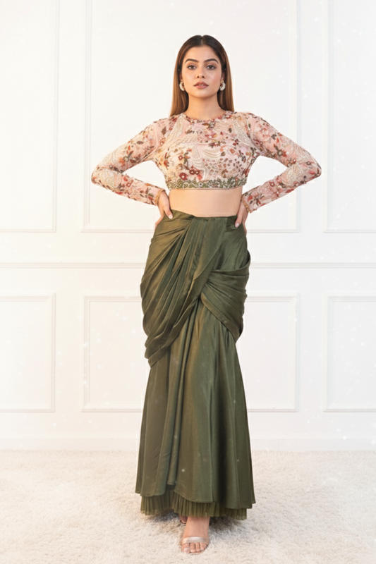 Drape Skirt & Top