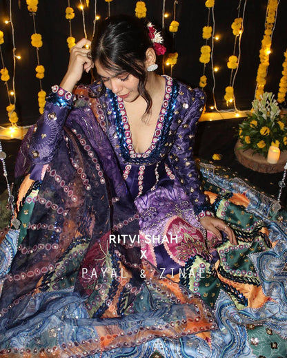 Ritvi shah In Purple Rain