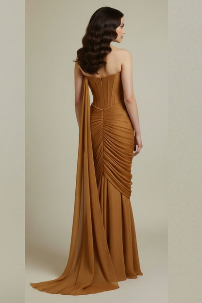 Golden Empress Corset Gown