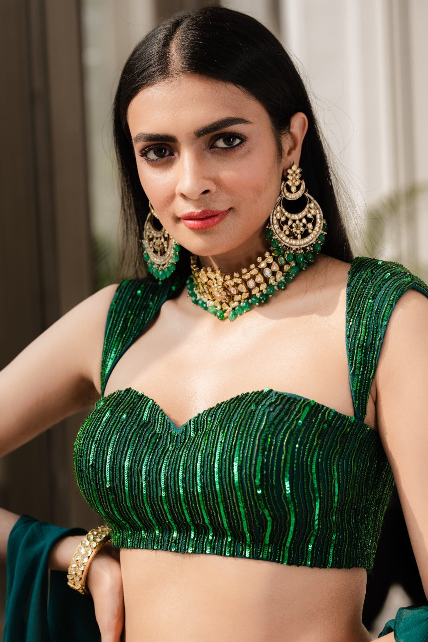 Aksa Lehenga Set