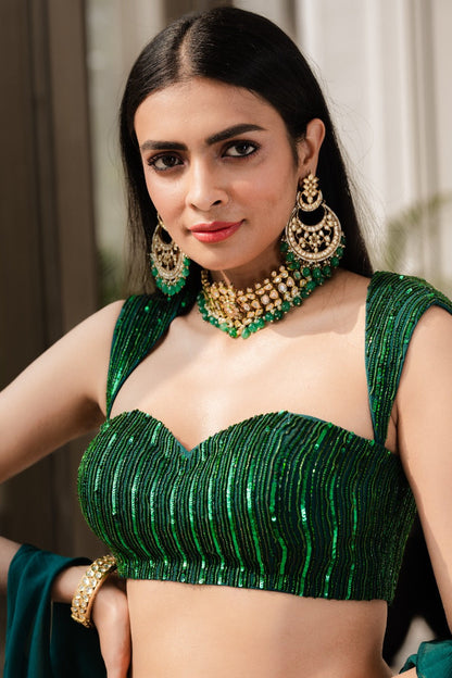 Aksa Lehenga Set