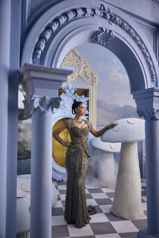 Jade — Jacket & Skirt by Payal and Zinal