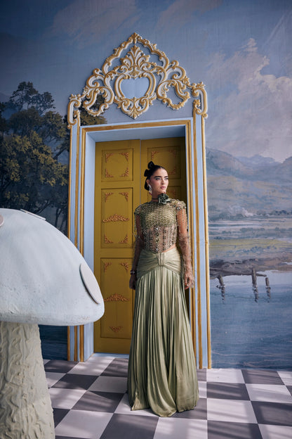 Moana — Skirt set by Payal and Zinal