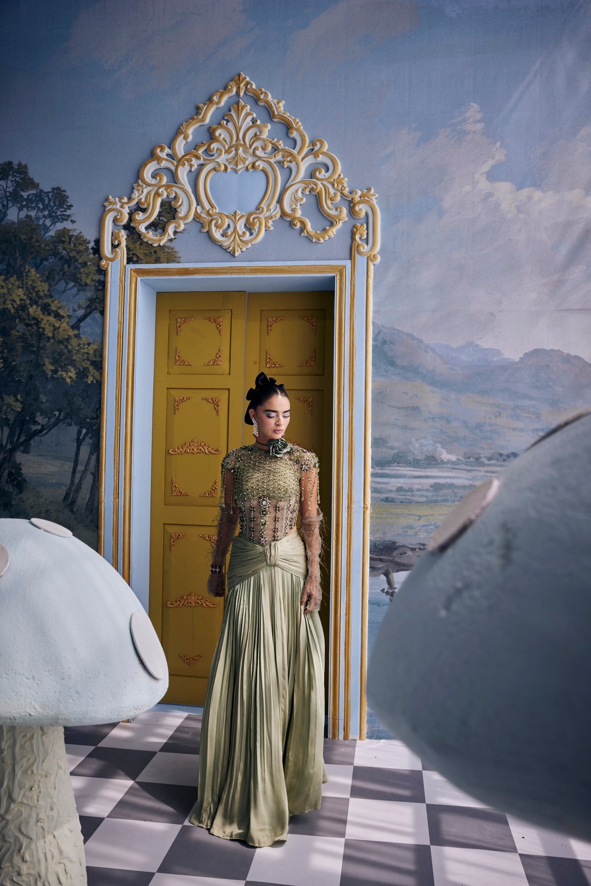 Moana — Skirt set by Payal and Zinal