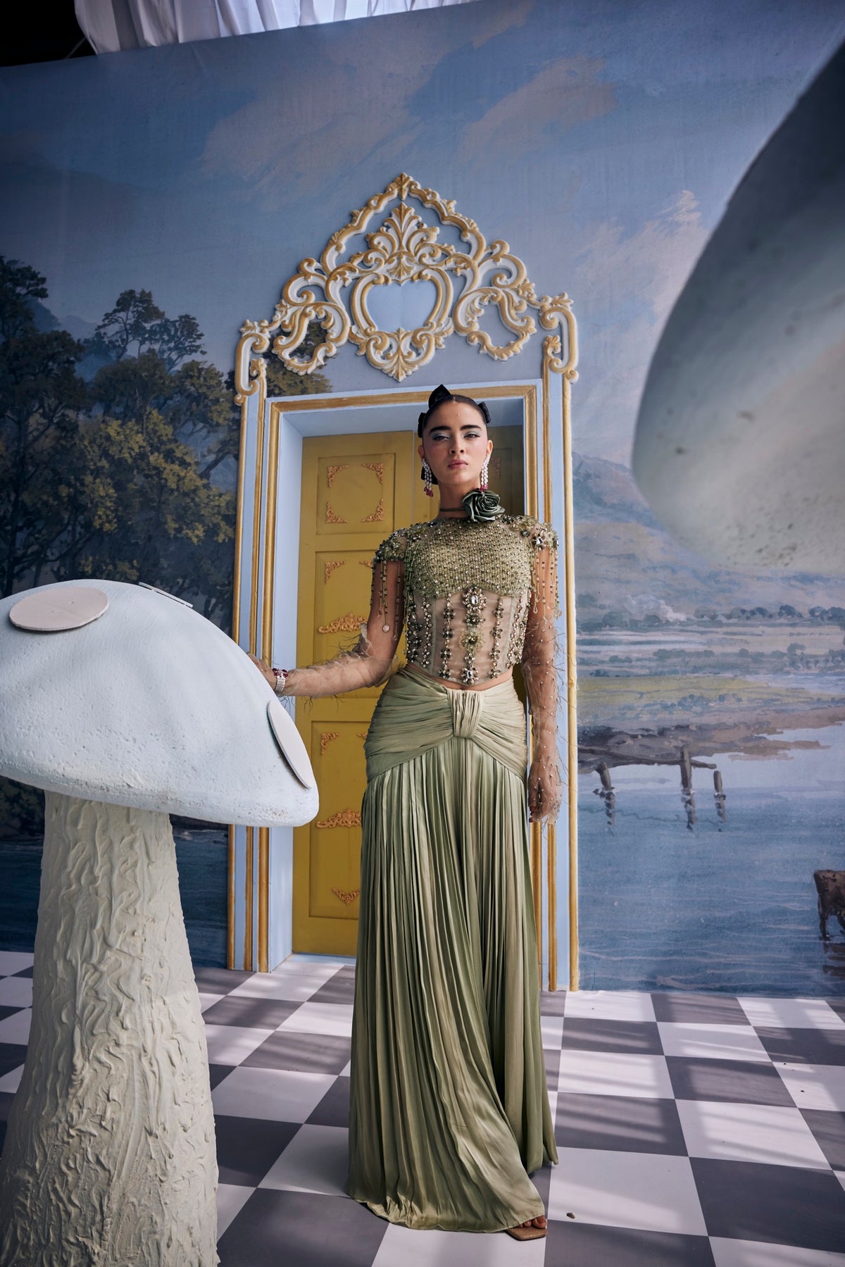 Moana — Skirt set by Payal and Zinal