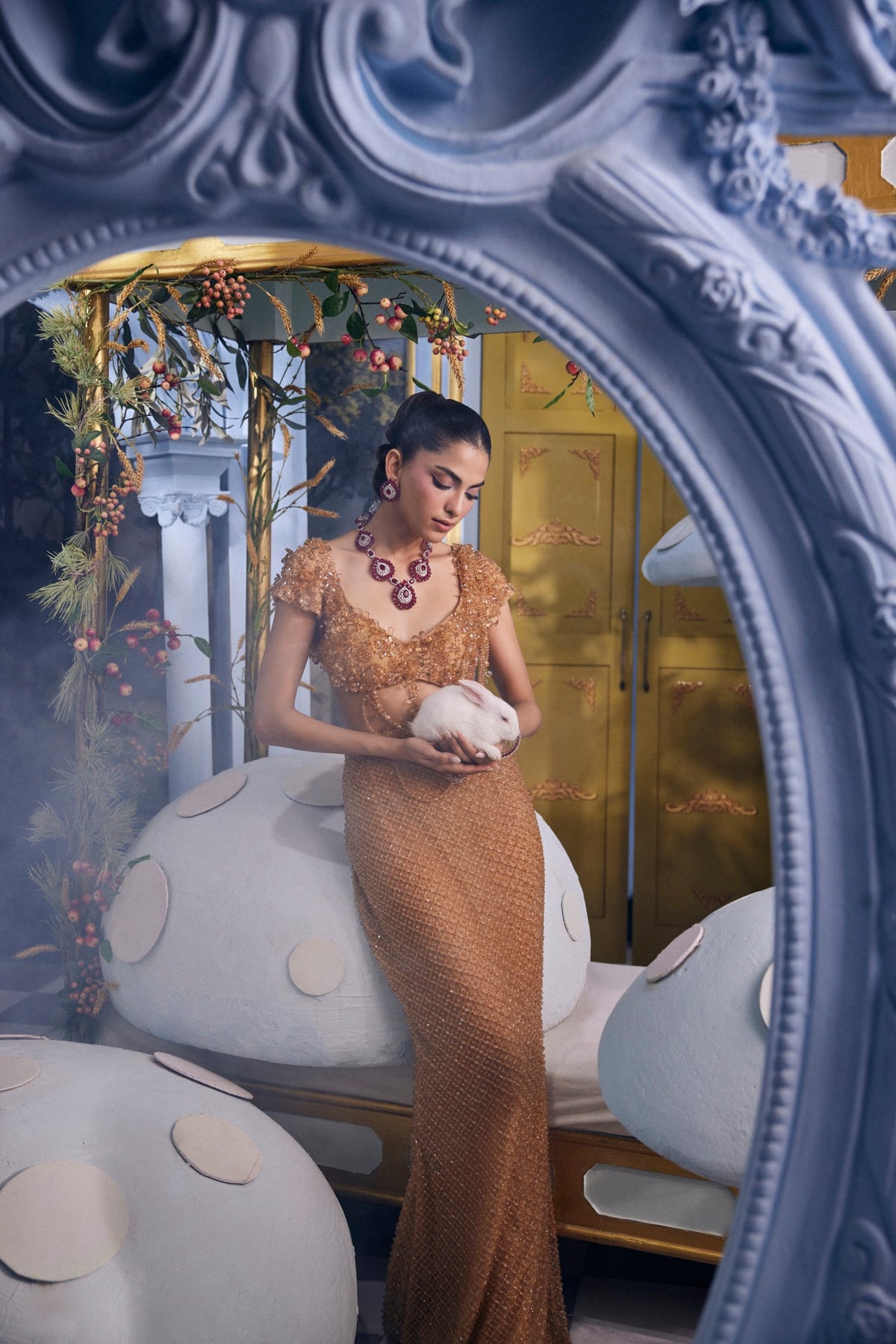 Erika — Blouse & Skirt by Payal and Zinal