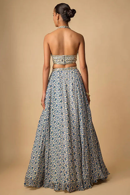 Printed Lehenga Set
