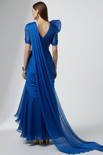 Sapphire Queen Gown