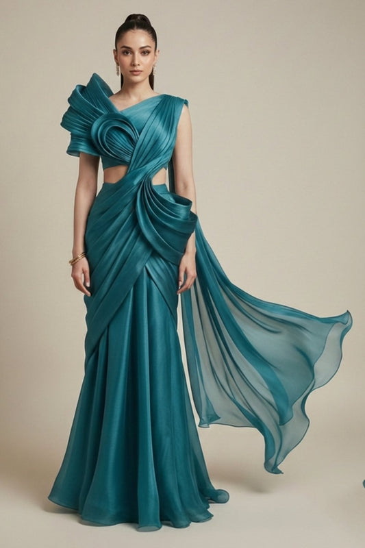 Teal Imperial Gown