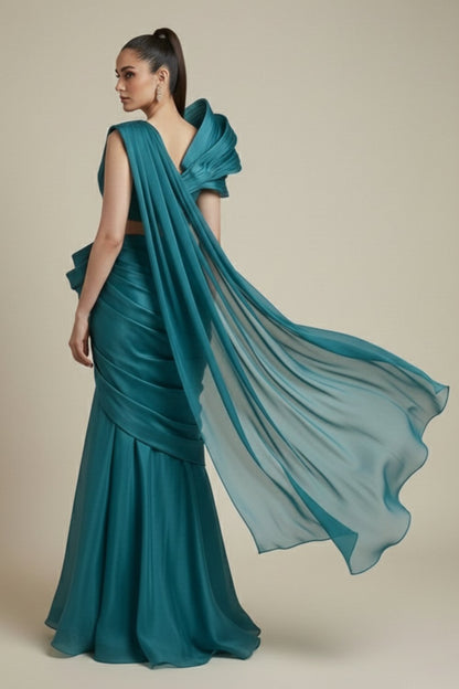 Teal Imperial Gown