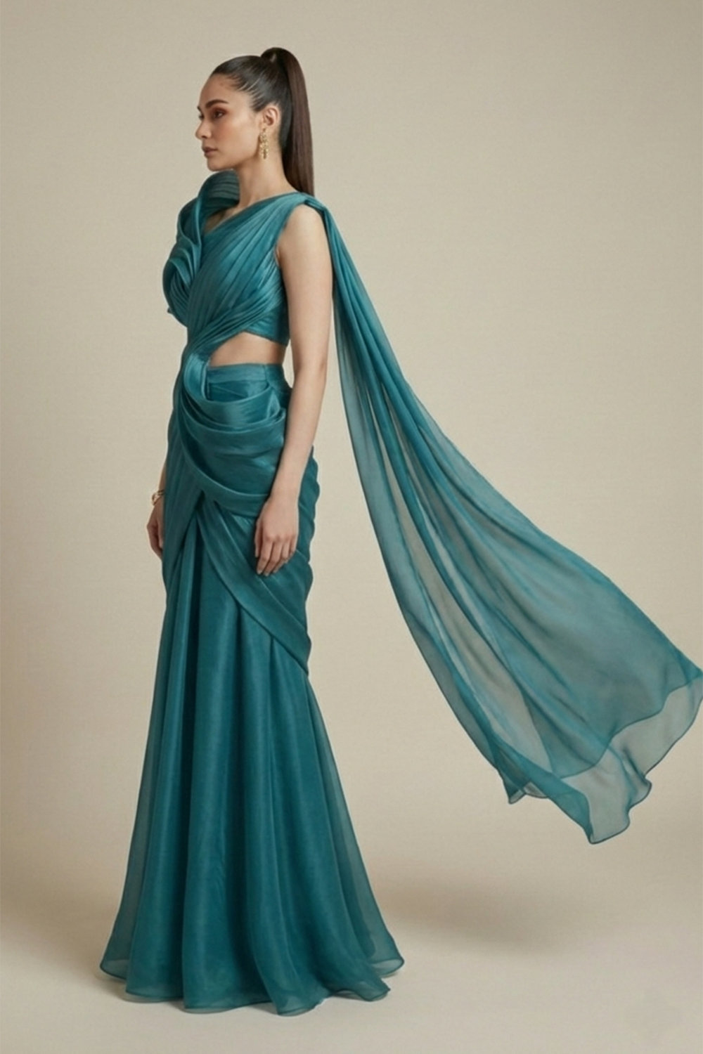 Teal Imperial Gown