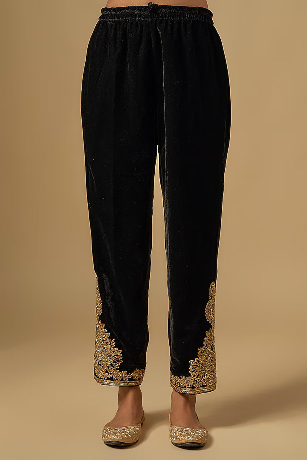 Velvet Kurta Set
